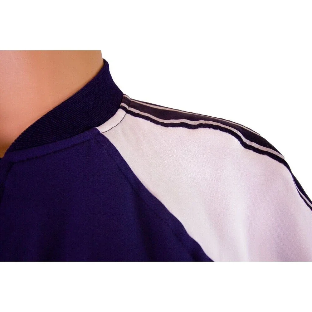 Women’s Michael Kors Blue Long Sleeve Track Jacket Size XS